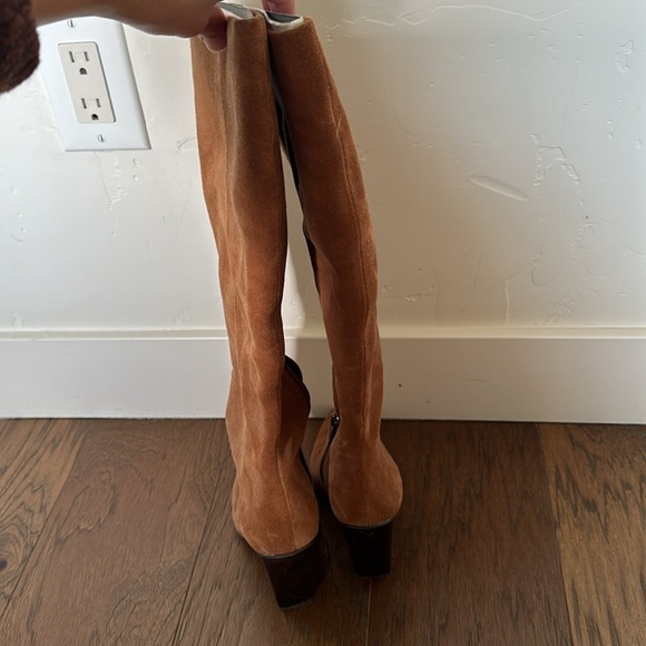 Suede Franco Sarto boots - Picture 2 of 3